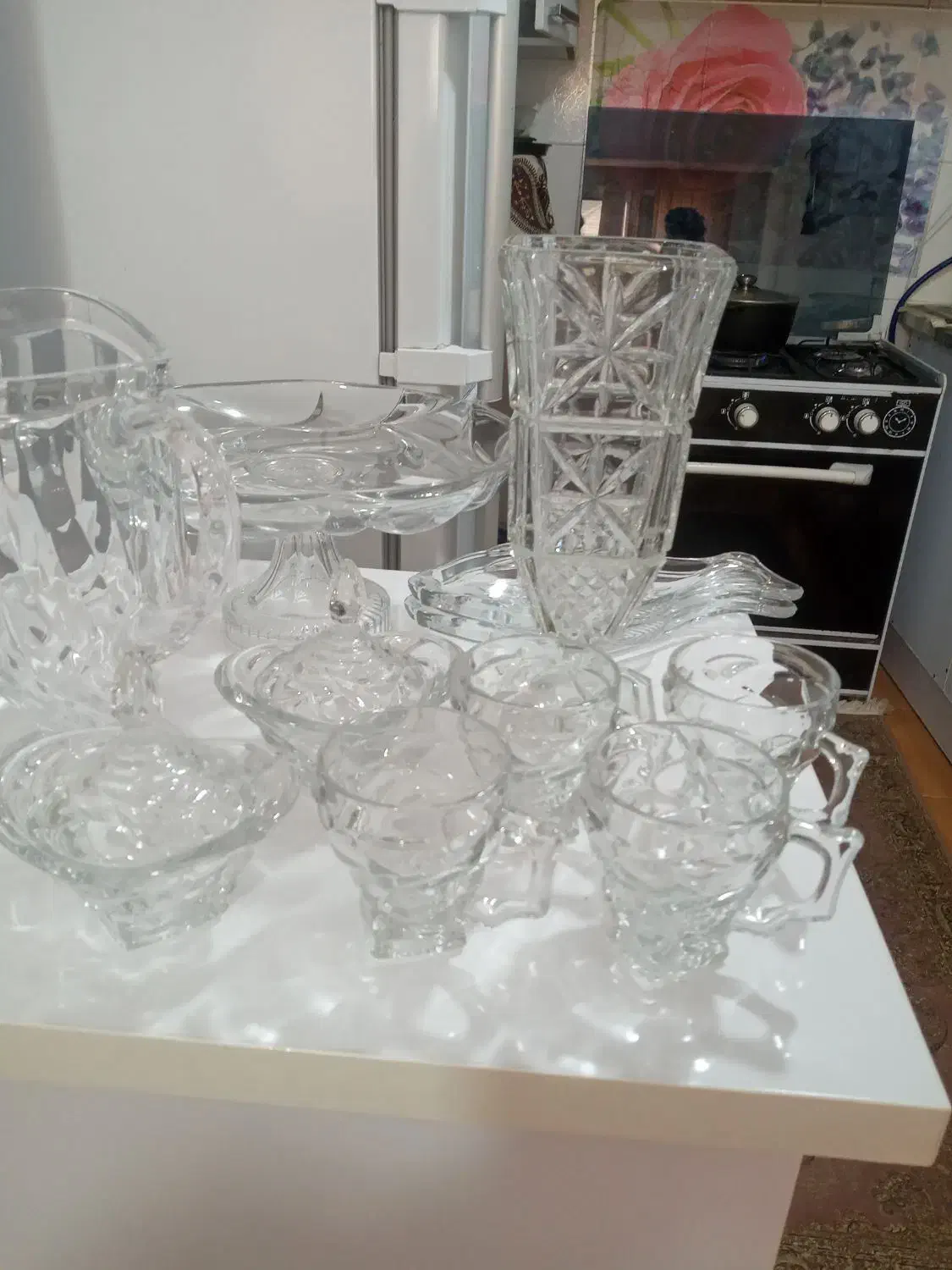 ظروف بلور|ظروف سرو و پذیرایی|شاهینشهر, مسکن مهر|دیوار