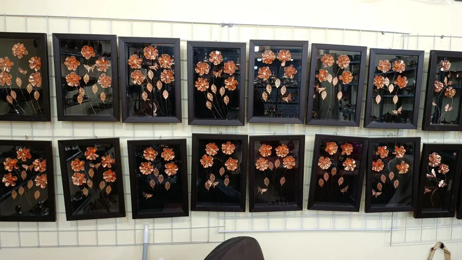 مس قاب دکوری قاب گل تزیینی|تابلو، نقاشی، عکس|گنبد کاووس, |دیوار