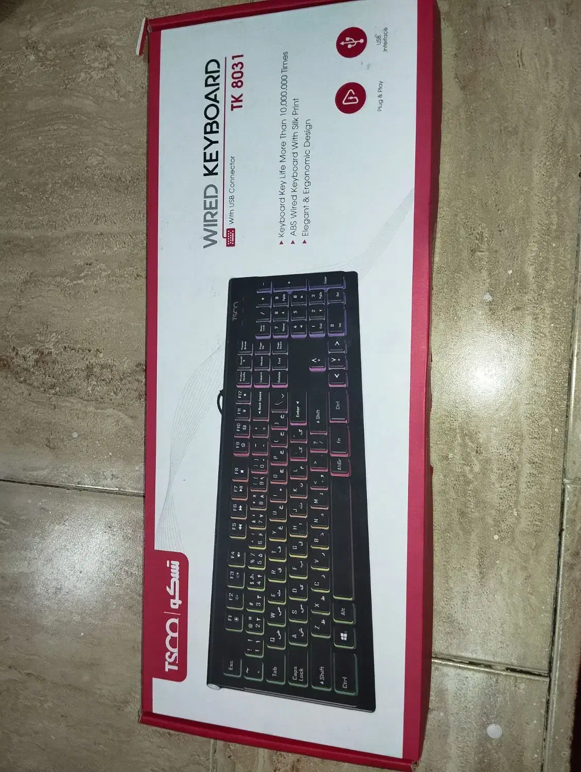 کیبورد گیمینگ تسکو|قطعات و لوازم جانبی رایانه|پاکدشت, پاکدشت (مامازند)|دیوار