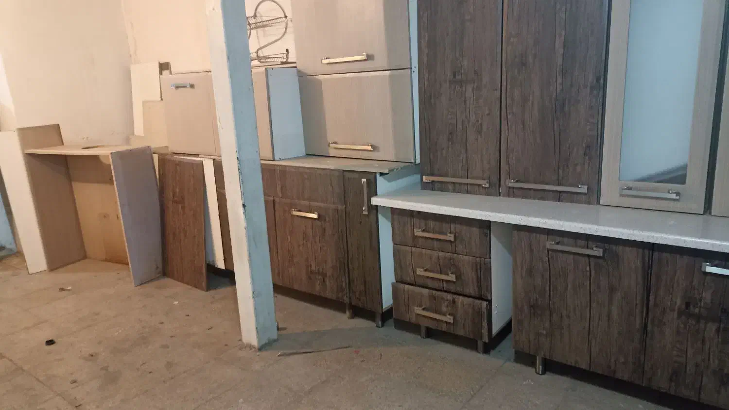 کابینت آشپزخانه ام دی اف|مصالح و تجهیزات ساختمان|تهران, تختی|دیوار