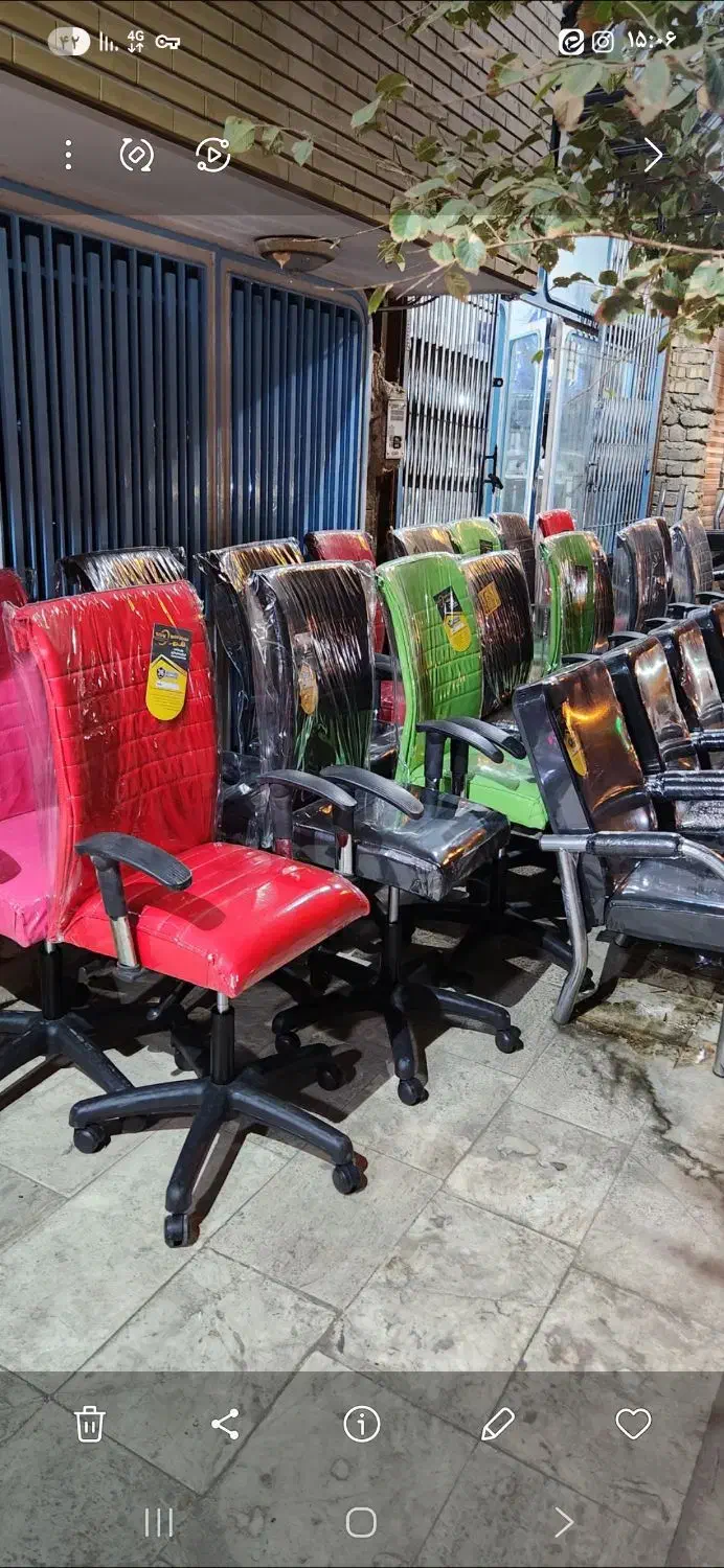 انواع صندلی گردون وثابت|مبلمان اداری|قم, شهرک فاطمیه|دیوار