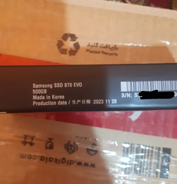 SSD SAMSUNG 870 EVO|قطعات و لوازم جانبی رایانه|اراک, |دیوار