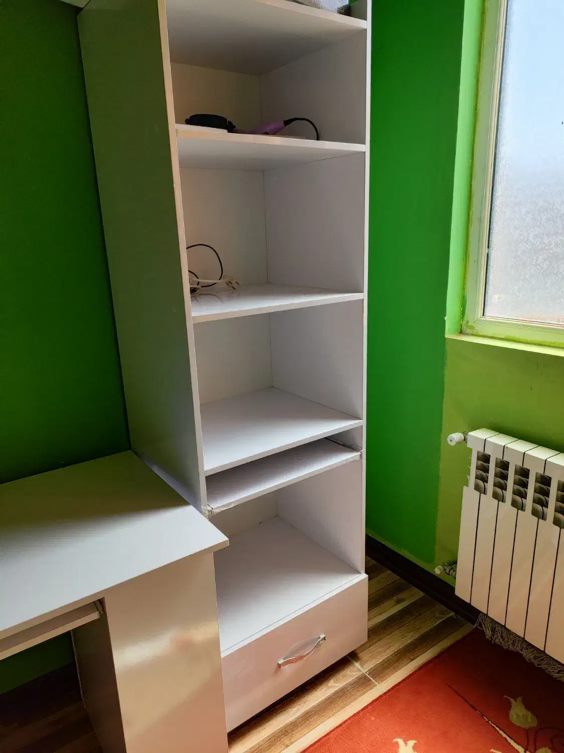 کتابخانه|کتابخانه، شلف، قفسه‌های دیواری|کرمان, |دیوار