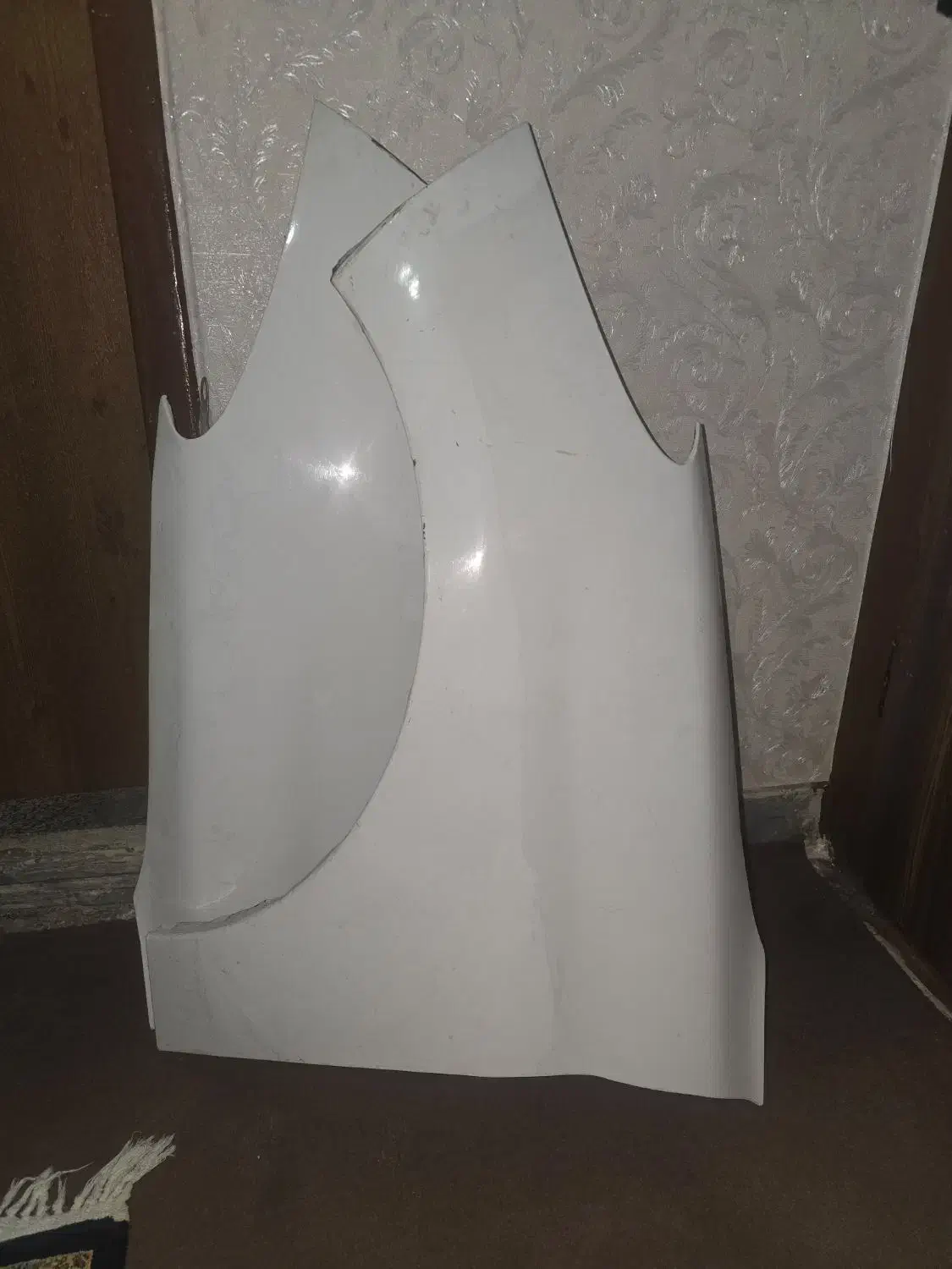 یک جفت گلگیر فابریک جلو ۲۰۷ سفید  بی‌رنگ و سالم|قطعات یدکی و لوازم جانبی|شهریار, شهریار|دیوار