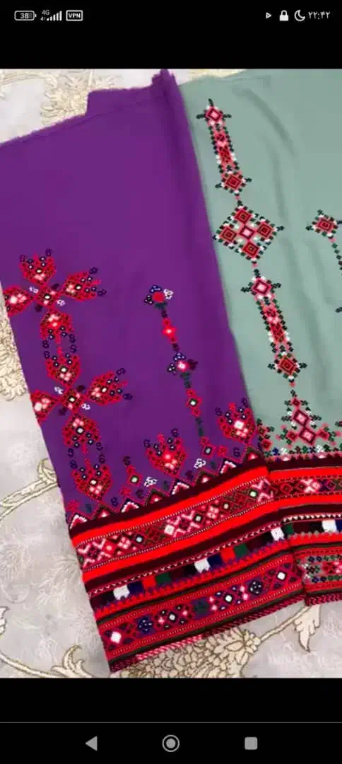 دوخت لباس بلوچی|لباس|ایرانشهر, |دیوار