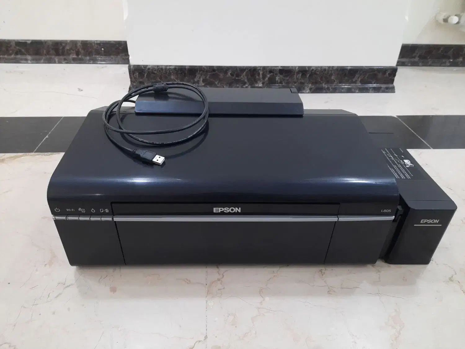 پرینتر جوهر افشان اپسون EPSON L805(با جوهر)|پرینتر، اسکنر، کپی، فکس|تهران, پاسداران|دیوار