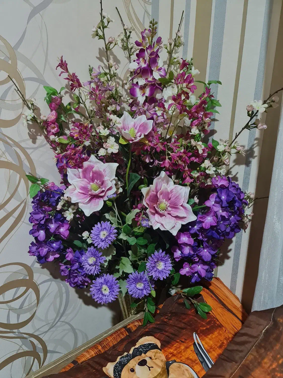 جام گل مصنوعی|گل مصنوعی|دوگنبدان, |دیوار