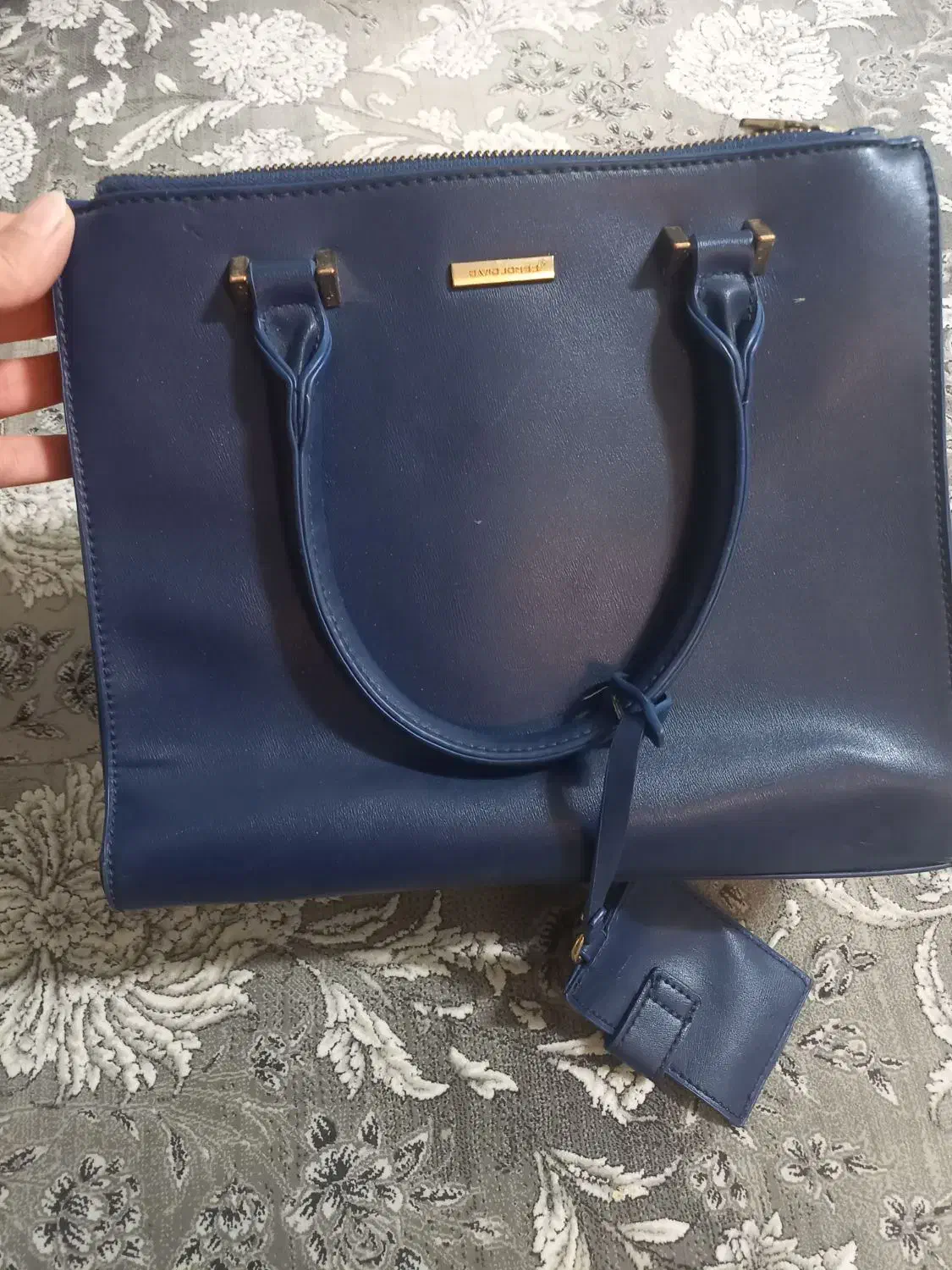 کیف مجلسی سورمه ای|کیف، کفش، کمربند|همدان, |دیوار