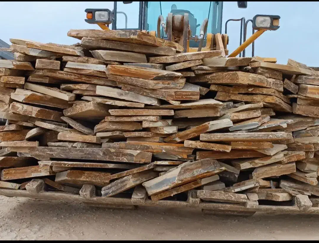 سنگ ورقه ای طبیعی|مصالح و تجهیزات ساختمان|رشت, چله خانه|دیوار