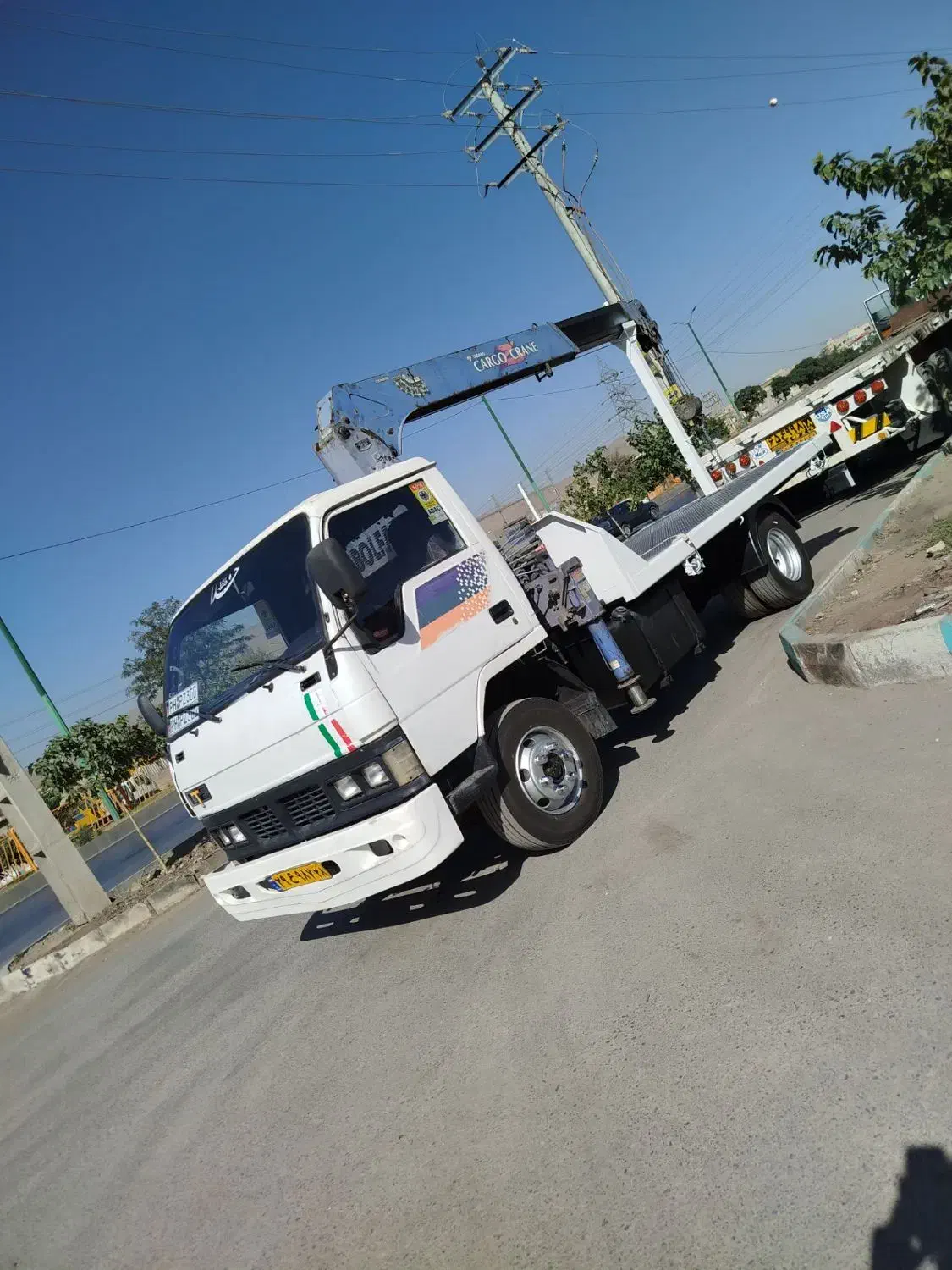 خدمات جرثقیل ۳تنی(شبانه روزی)|خدمات حمل و نقل|همدان, |دیوار