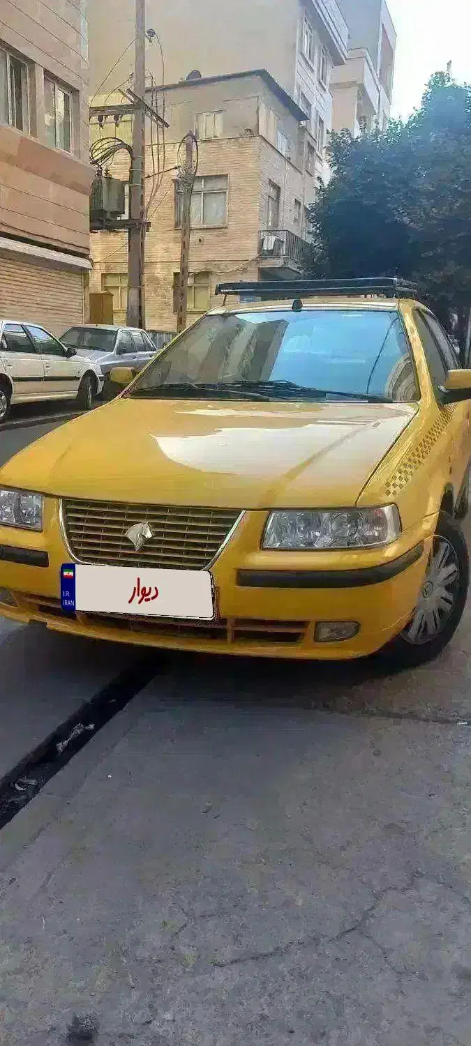 تاکسی سمند ۱۳۹۳ EF7 دوگانه سوز|خودرو سواری و وانت|تهران, هاشمآباد|دیوار