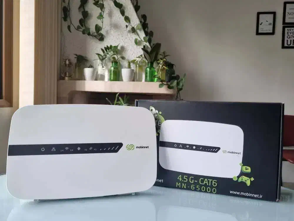 مودم مبین نت MN6500Q + بسته سه ماهه 30 گیگ|مودم و تجهیزات شبکه|ایذه, |دیوار