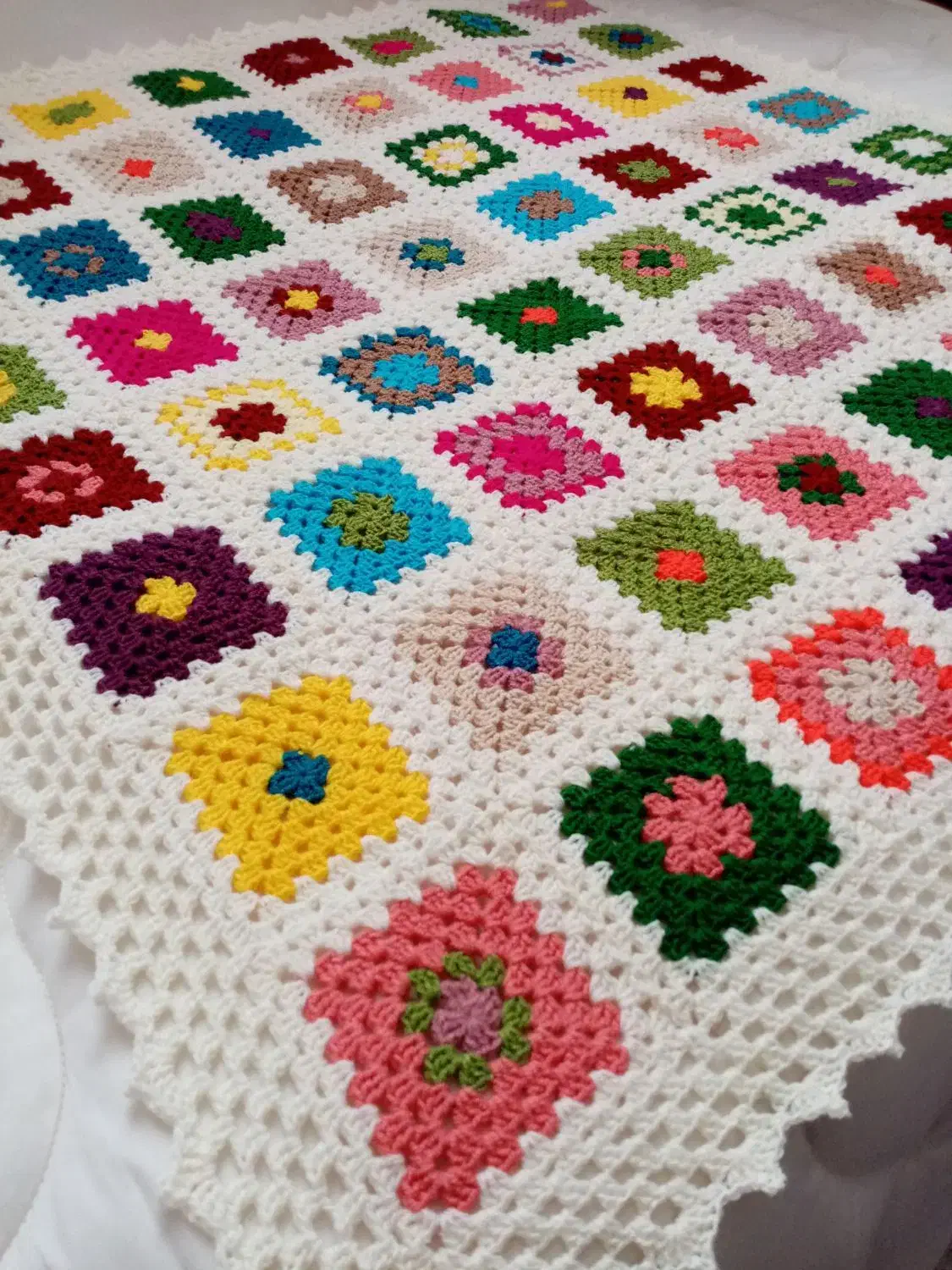 رومیزی بافتنی|پرده، رانر، رومیزی|ساری, |دیوار