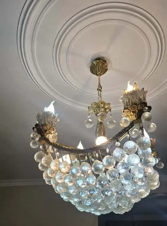 فروش 3 عدد لوستر آنتیک برنجی چشمه نور|لوستر و چراغ آویز|بندر ماهشهر, |دیوار