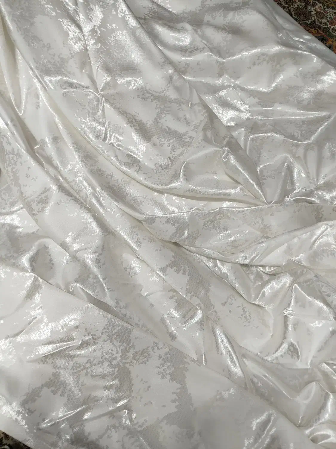 پرده پتینه بسیار شیک نونونو|پرده، رانر، رومیزی|مشهد, امیریه|دیوار