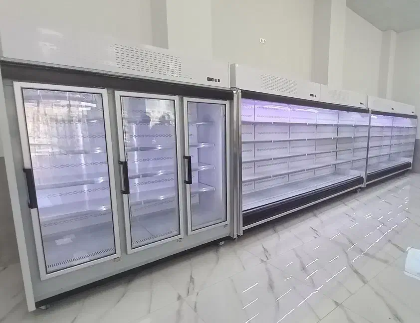 قفسه ۸تک درب یخچال ۷ پرده هوا ماموت فروشگاهی|فروشگاه و مغازه|کاشان, پشت شهربانی|دیوار