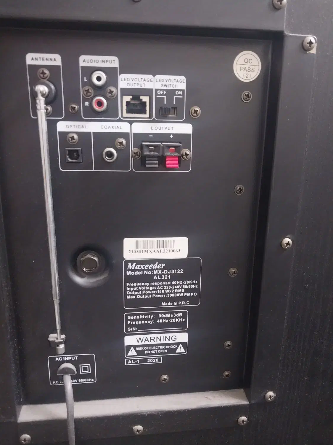 اسپیکرمکسریدر|سیستم صوتی خانگی|تهران, شهرک ولیعصر جنوبی|دیوار