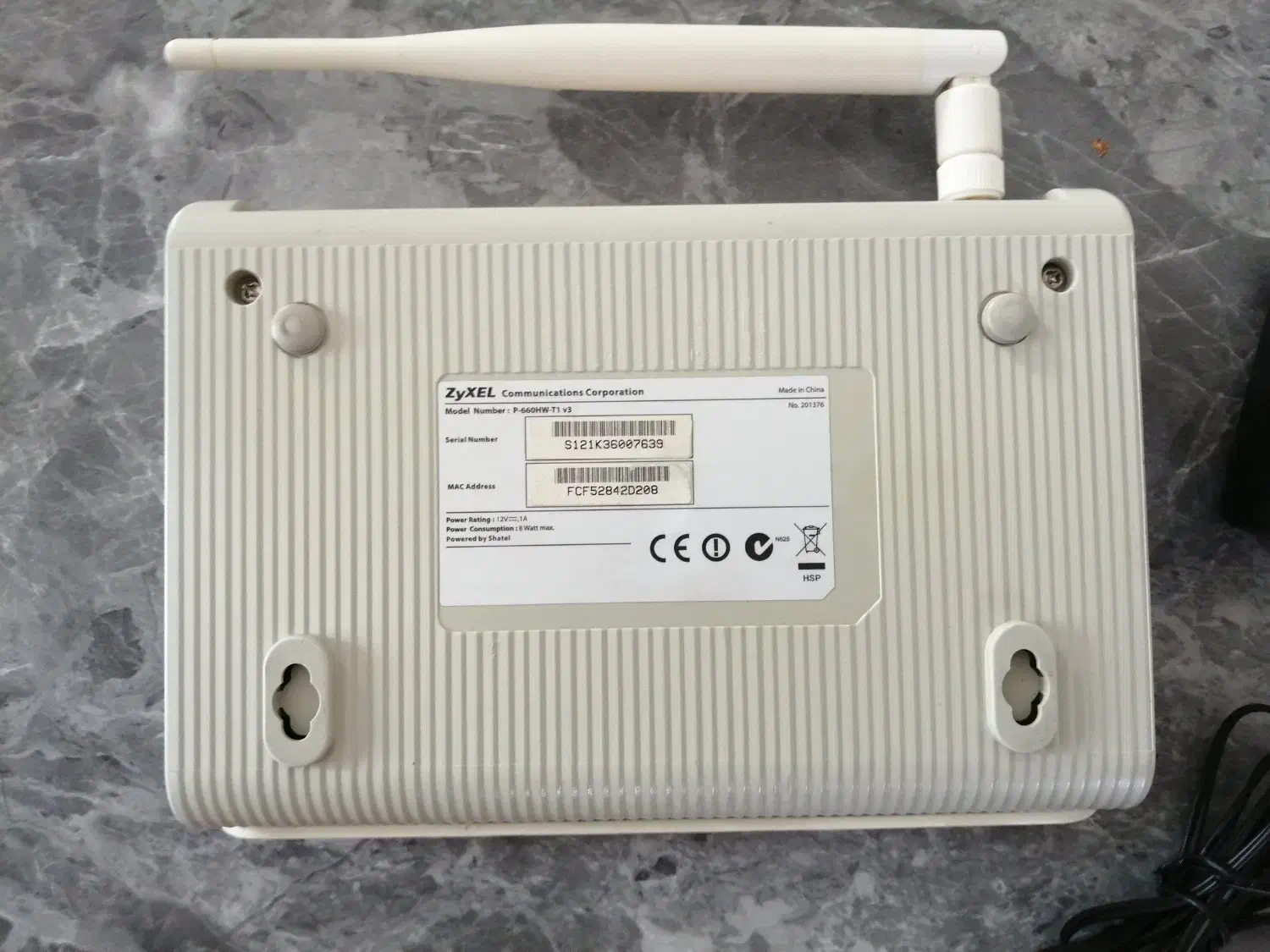 مودم بی سیم ۴ پورت adsl|مودم و تجهیزات شبکه|ساری, |دیوار