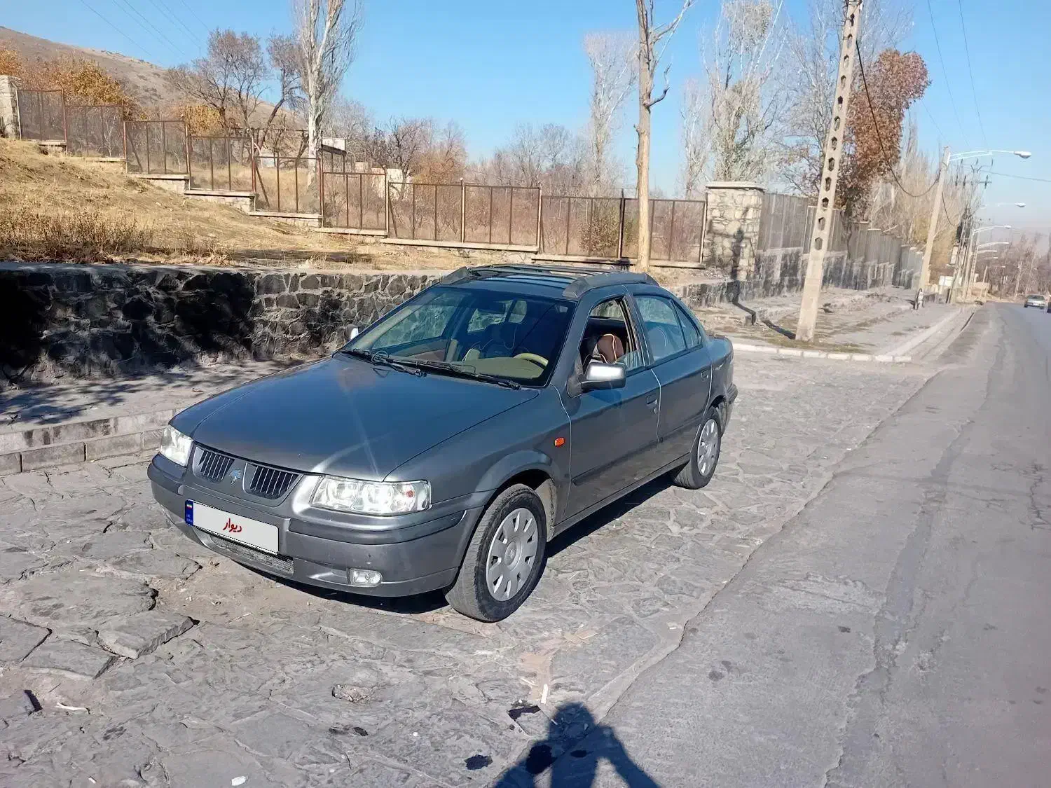 سمند ۸۵ تکسوز فروش یا معاوضه با SD و پارس tu5|خودرو سواری و وانت|همدان, |دیوار