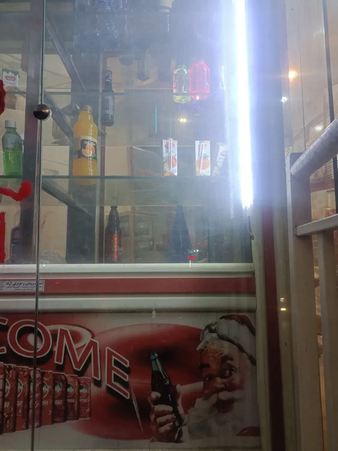 یخچال دو طرف ویترین چهار درب|فروشگاه و مغازه|ابریشم, |دیوار