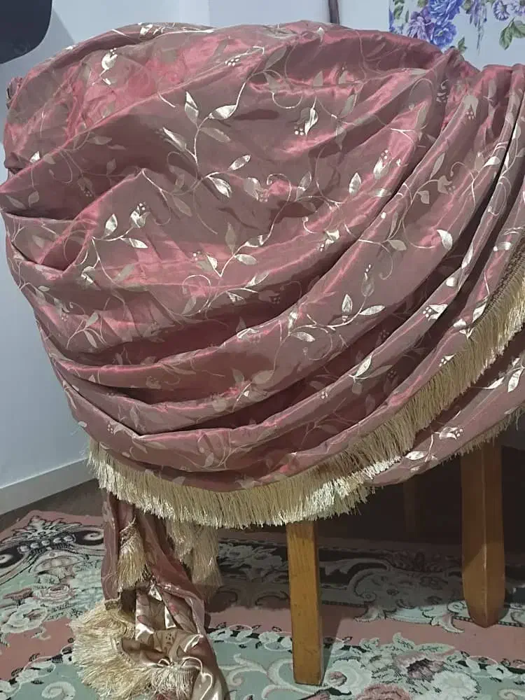 پرده پذیرایی دارای والان|پرده، رانر، رومیزی|مشگین شهر, |دیوار