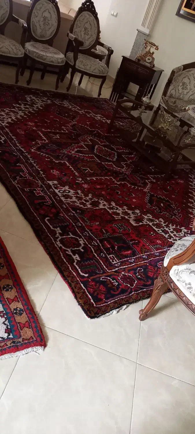 فرش دستیاف در حد نو کاملا سالم|فرش|تبریز, |دیوار