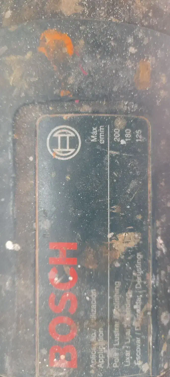 سنگ فرز بوش|ابزارآلات|قم, شاه ابراهیم|دیوار