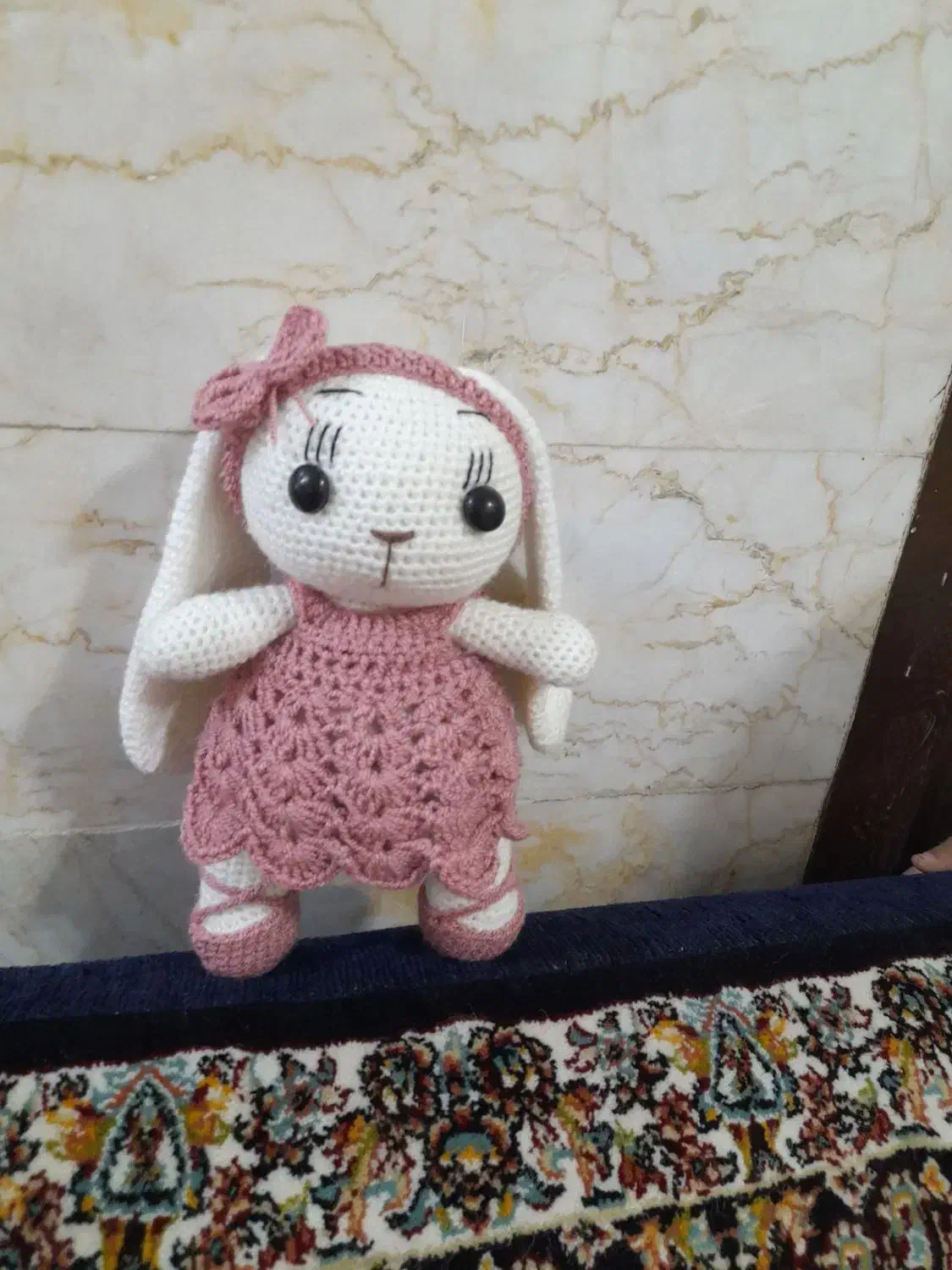 عروسک دست بافت|اسباب‌بازی بچه|قائن, |دیوار