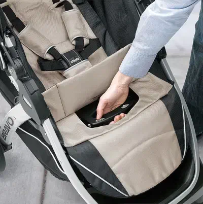 کالسکه و کریر چیکو اصل مدل Bravo|کالسکه و لوازم جانبی|کرج, کوی امامیه|دیوار