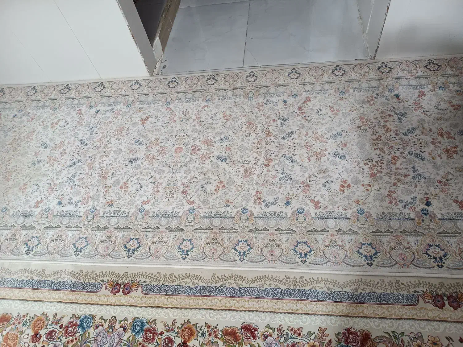 فرش یک تخته محتشم کاشان ۱۲۰۰شانه|فرش|مشهد, حضرت حجت|دیوار