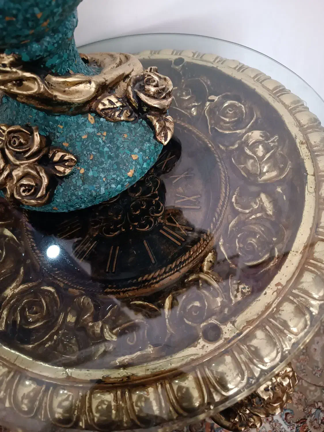 گلدان و میز جنس پو|مجسمه، تندیس، ماکت|اسلام‌شهر, شهرک قائمیه|دیوار