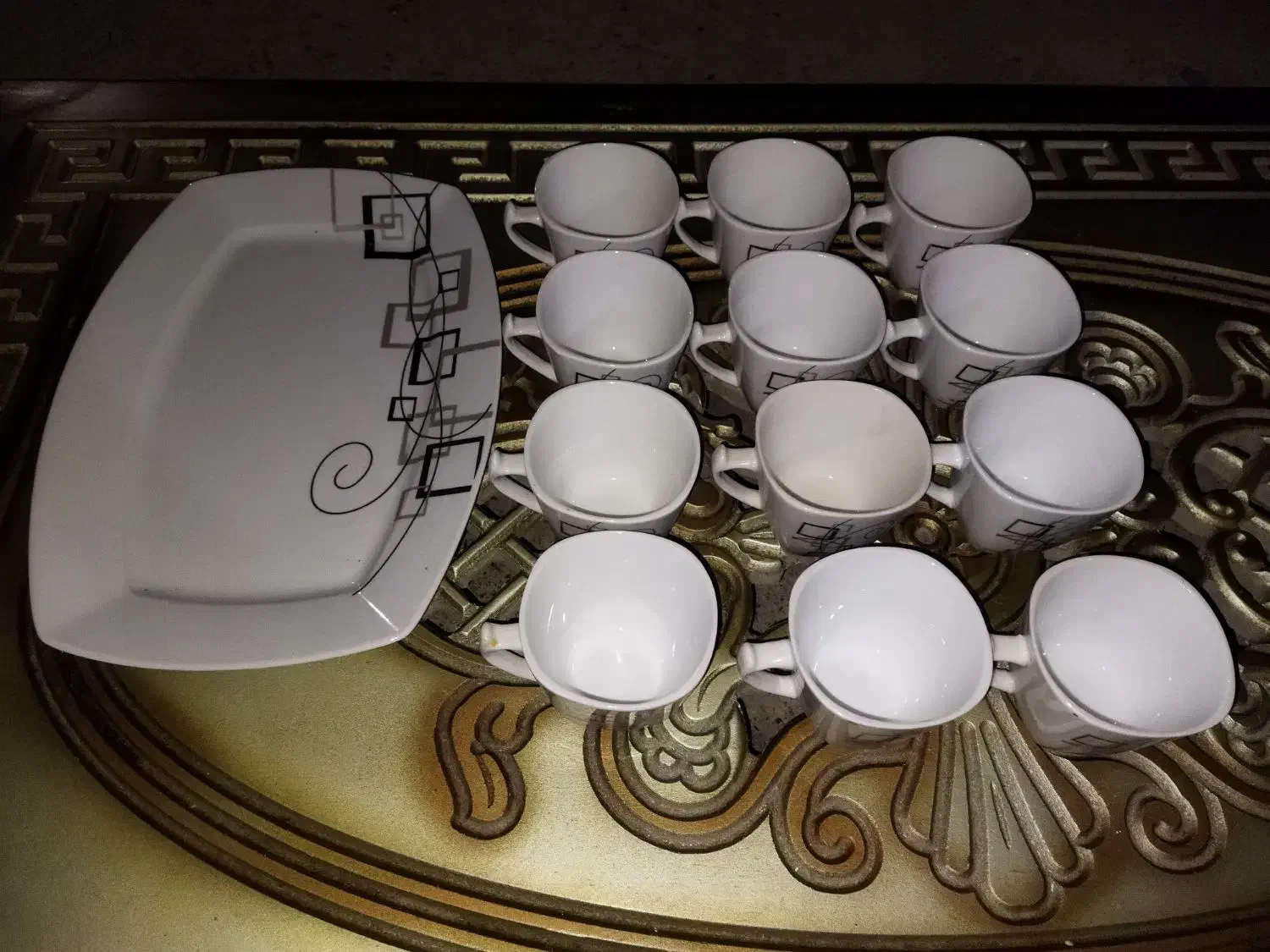 سرویس چینی|ظروف سرو و پذیرایی|قره چای, |دیوار