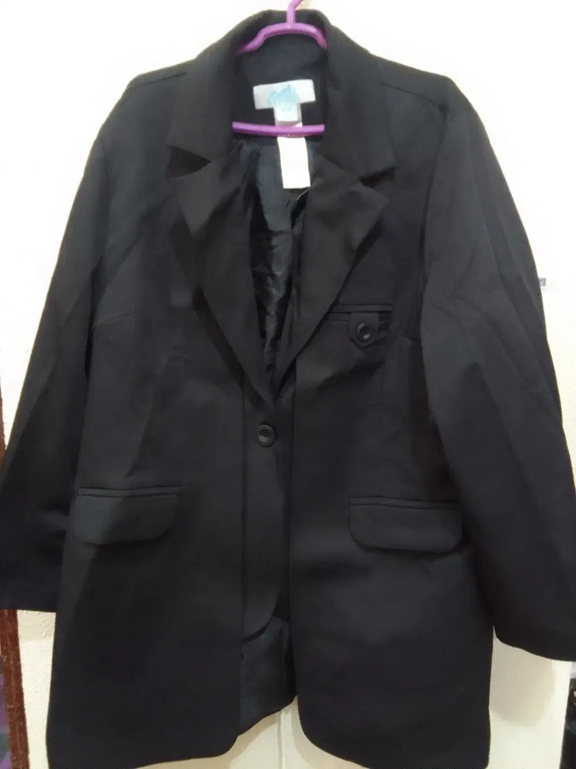 کت وشلوار خانمی در دورنگ مشکی وسورمه ای|لباس|آبادان, |دیوار