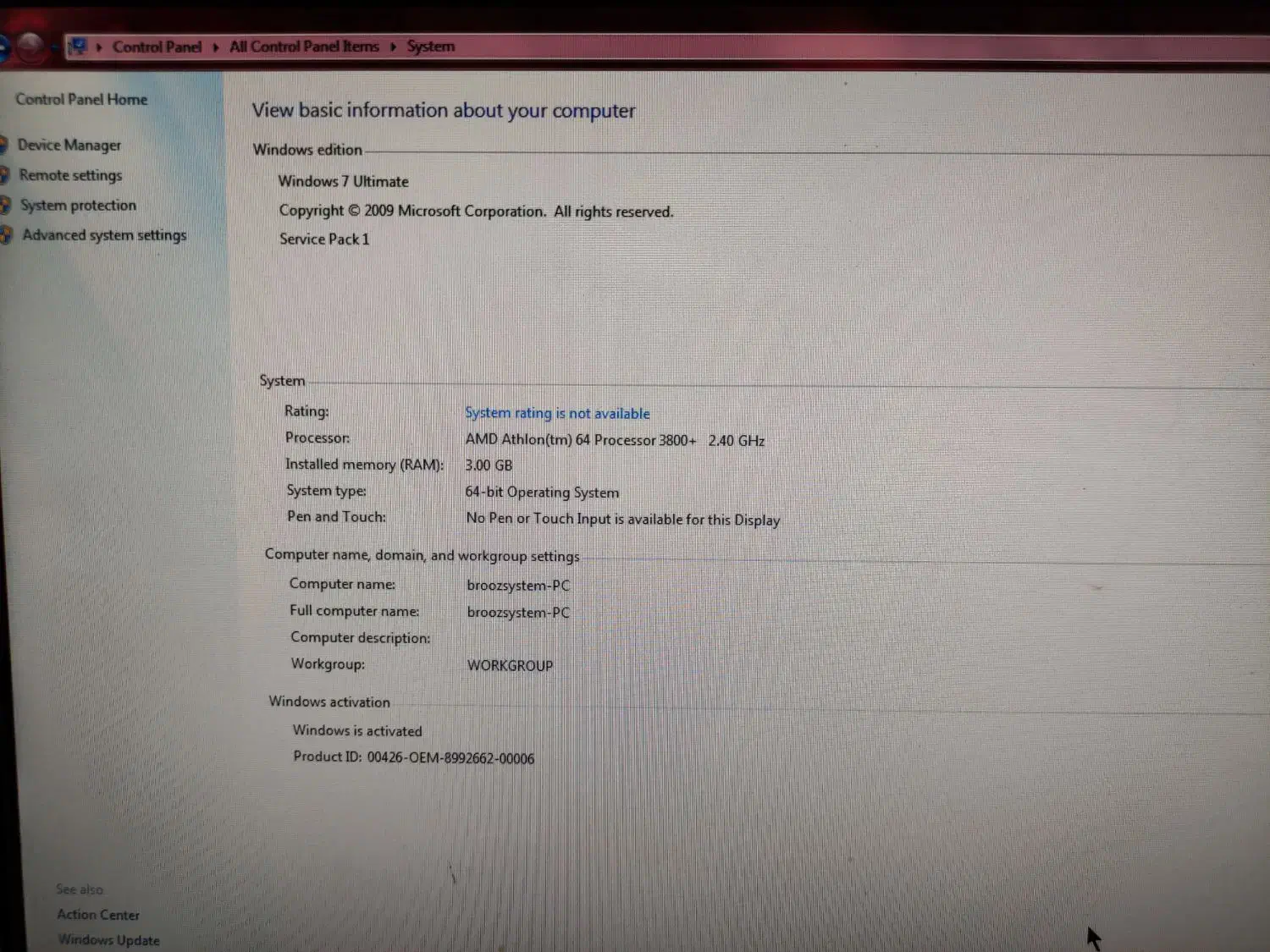 کیس..سیستم رایانه ..مانیتورقدیمی الجی هم دارم|رایانه رومیزی|زبرخان, |دیوار