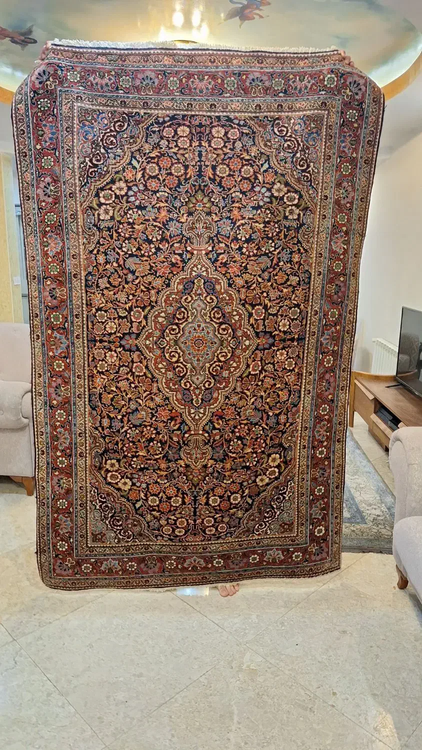 قالیچه آنتیک صد ساله|فرش|کرج, فاز ۱ مهرشهر|دیوار
