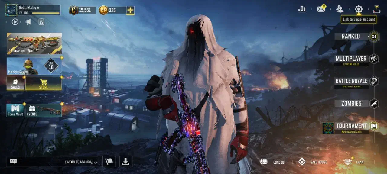 اکانت کالاف دیوتی موبایل|کنسول، بازی ویدئویی و آنلاین|بیرجند, |دیوار