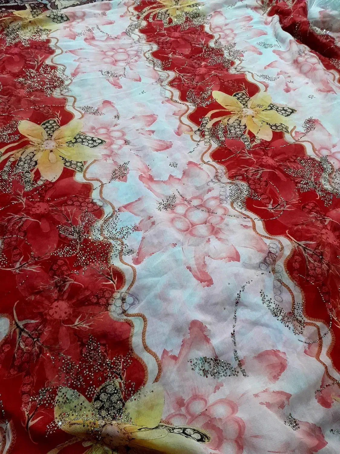 چادر نگینی مجلسی سالم|لباس|خان ببین, |دیوار