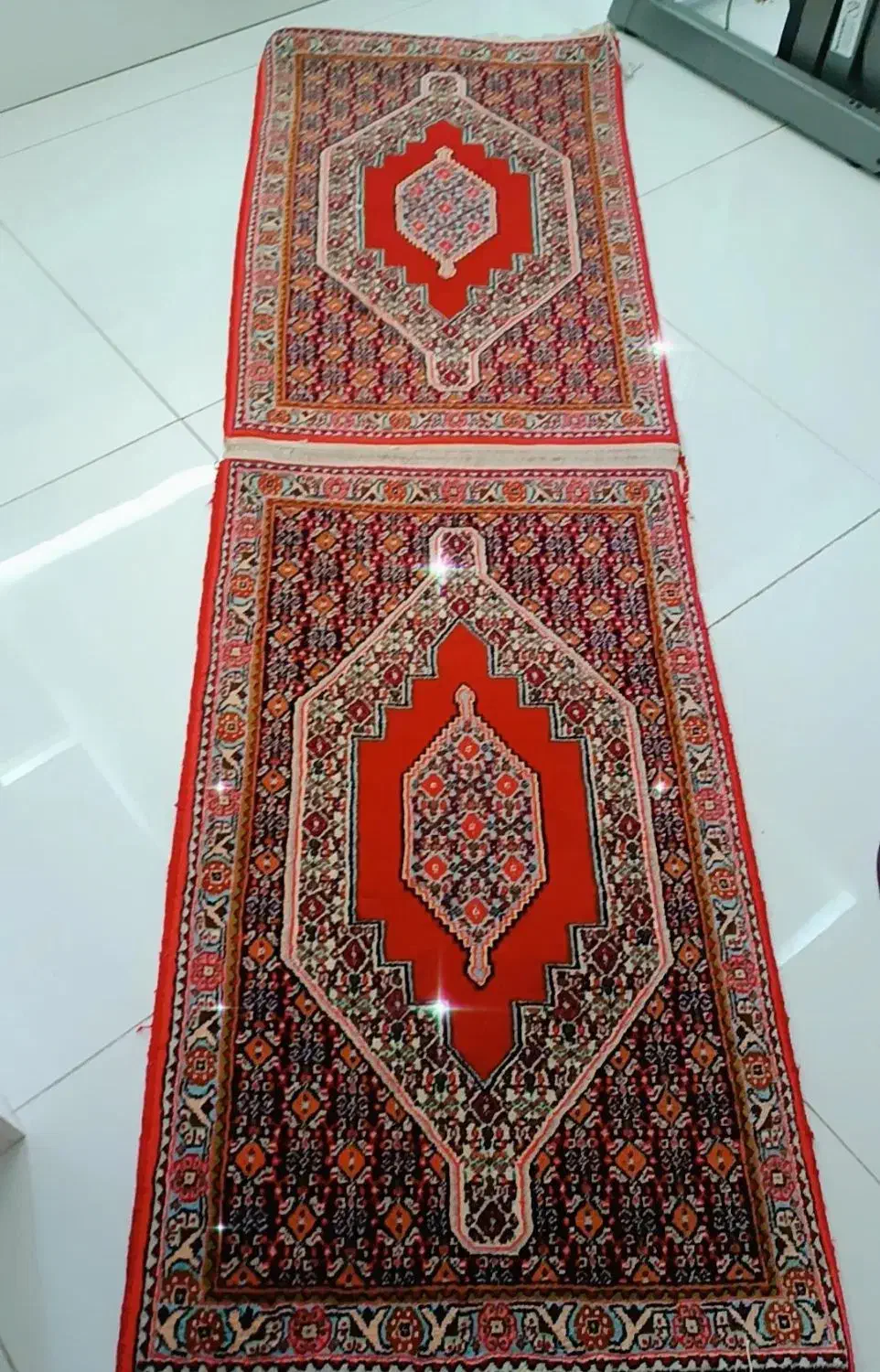 فرش پشتی دست بافت|فرش|سنندج, |دیوار