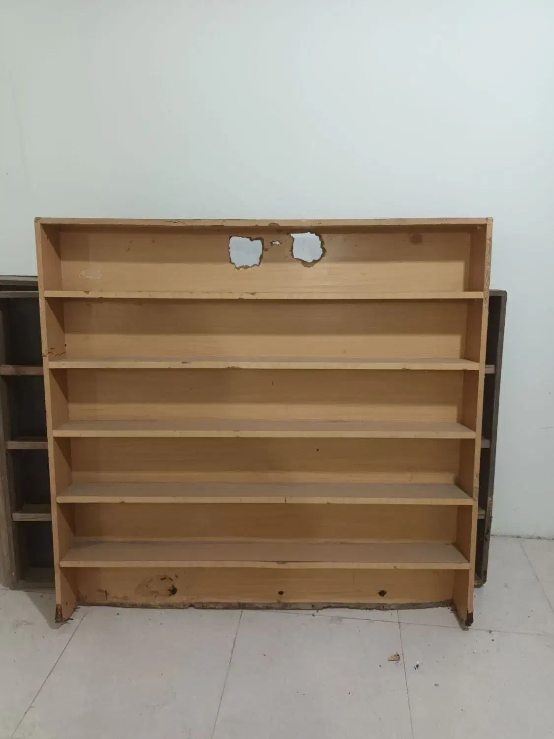 قفسه دیواری ام دی اف|کتابخانه، شلف، قفسه‌های دیواری|گلبهار, شهر جدید گلبهار|دیوار