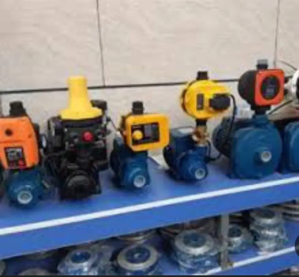 انواع پمپ آب خانگی ومخزن های سه لایه بهداشتی ضدبو|مصالح و تجهیزات ساختمان|نیشابور, گنبد سبز|دیوار