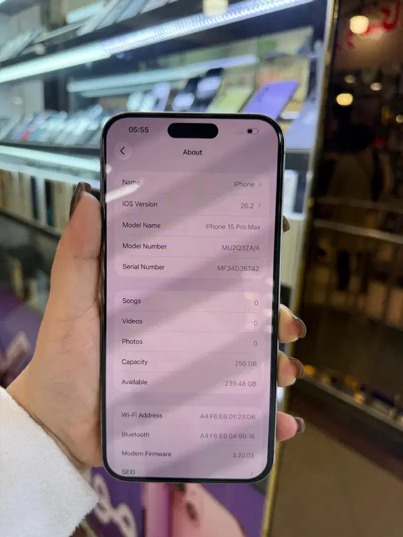iphone 15 pro max 256G|موبایل|اهواز, ۳۰ متری|دیوار