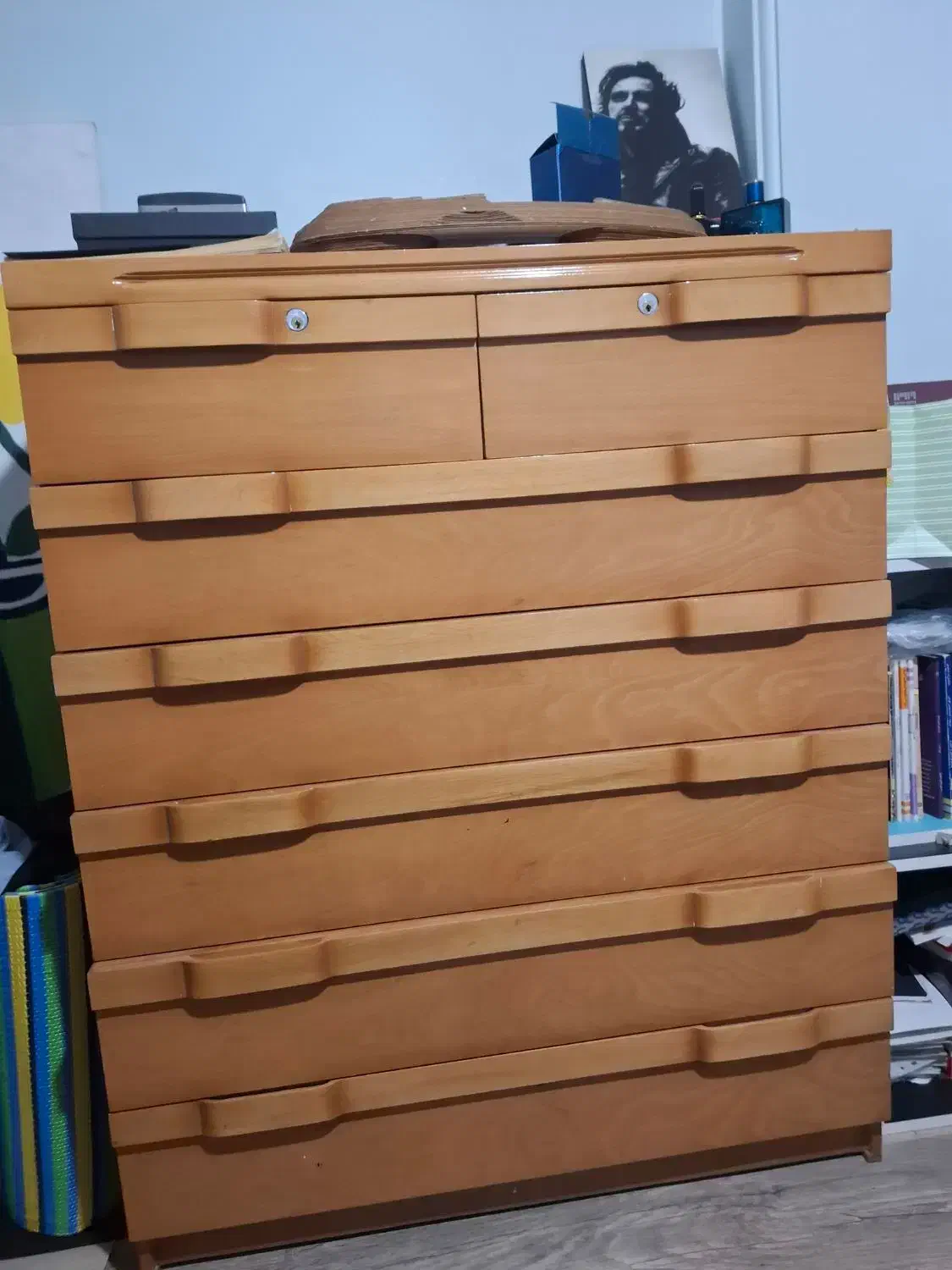 فروش سه دراور و میز تحریر کتابخانه|جاکفشی، کمد، دراور|تهران, صادقیه|دیوار