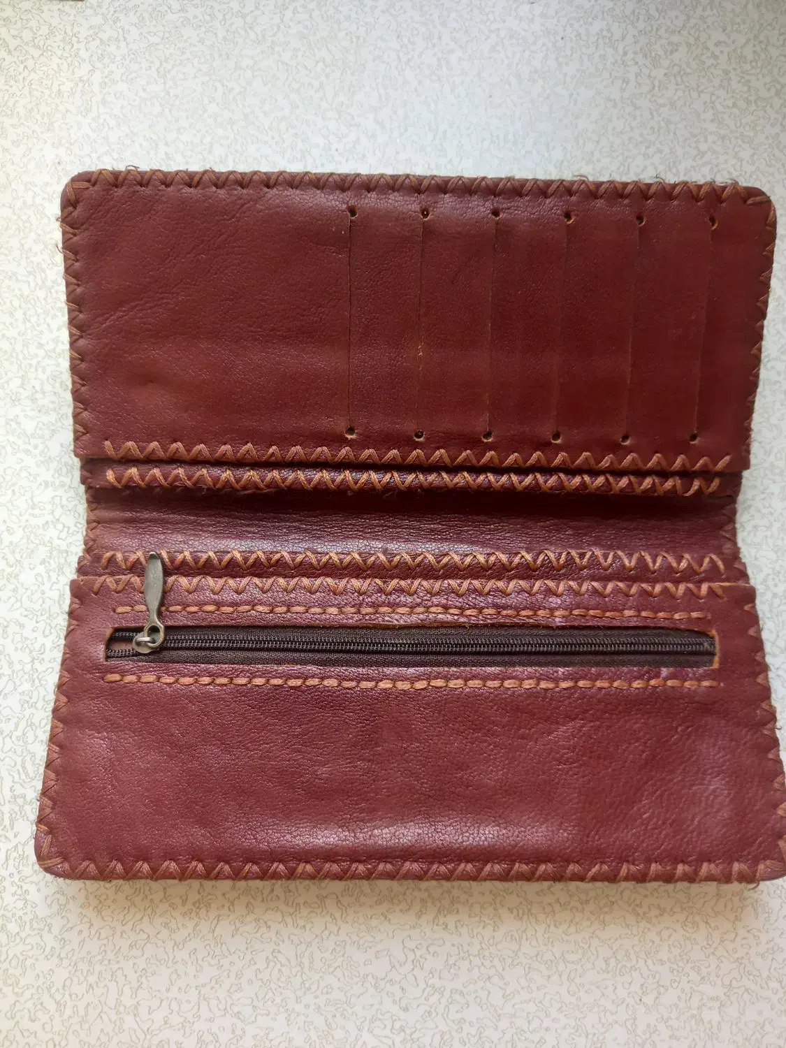 کیف پول چرم طبیعی|کیف، کفش، کمربند|اشتهارد, |دیوار