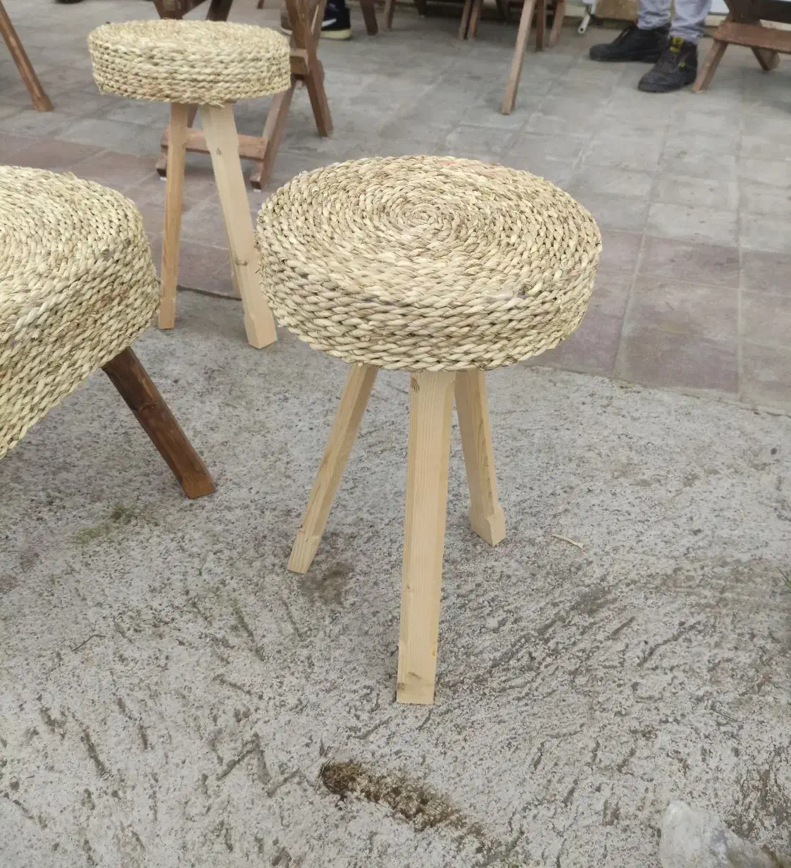 جلو مبلی حصیری|مبلمان خانگی و میز عسلی|لنگرود, |دیوار