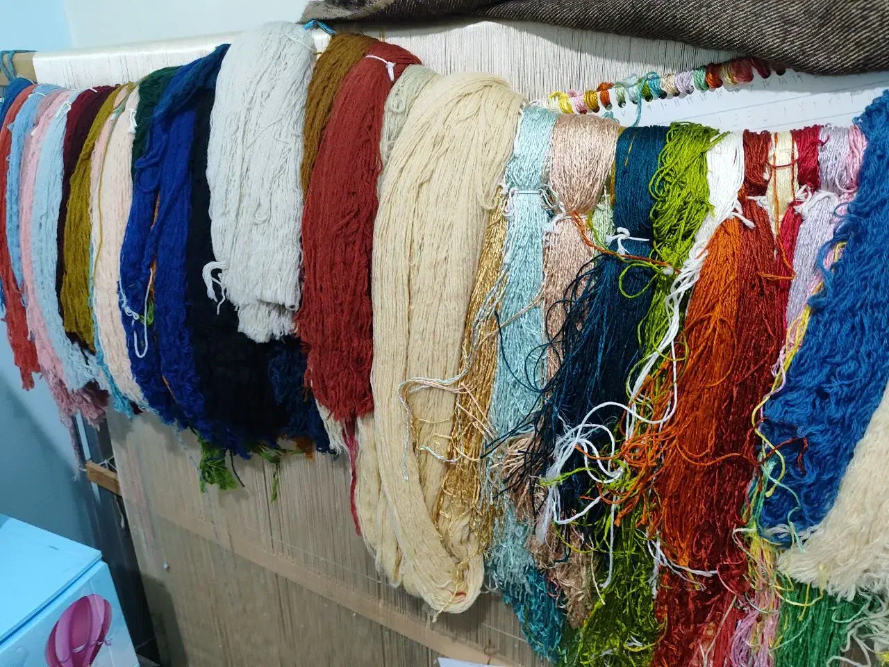 دارقالی بانخ ابریشم|فرش|سیاهکل, |دیوار