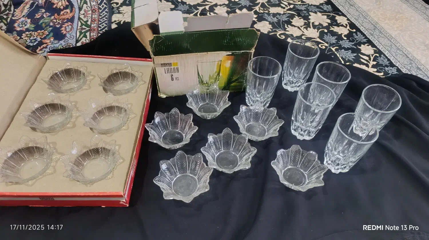 لیوان و سالاد خوری|ظروف سرو و پذیرایی|گرمسار, |دیوار