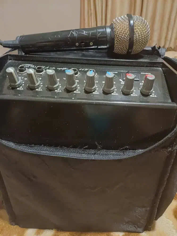 اکو امپیلی فایر همراه میکذوف|سیستم صوتی خانگی|شیراز, چوگیاه‎|دیوار