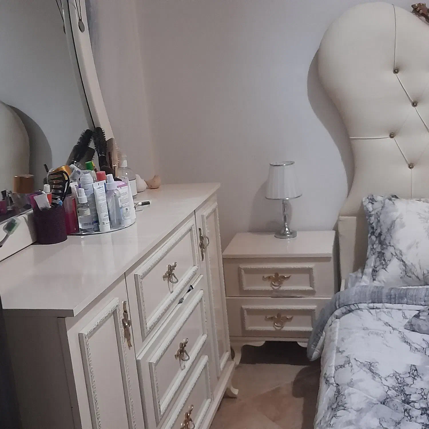 تخت خواب دونفره|تخت و سرویس خواب|خرم‌آباد, |دیوار