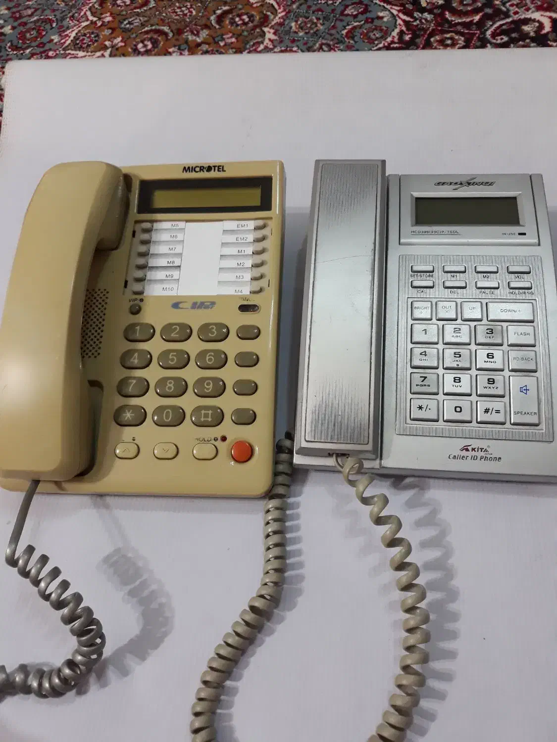 تلفن رومیزی شماره انداز ژاپنی ومیکروتل|تلفن رومیزی|سلماس, |دیوار