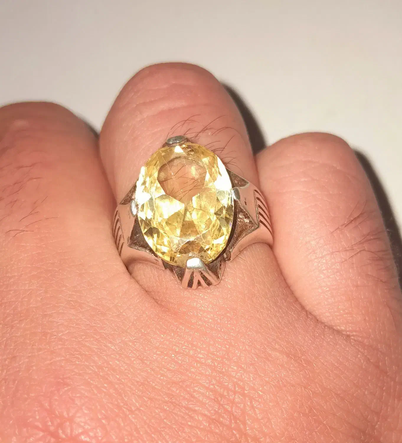 انگشتر نقره|جواهرات|خوی, |دیوار